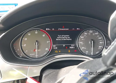 2017 Audi S6 4.0T Premium Plus from USA, damaged, VIN WAUFFAFC6HN088418